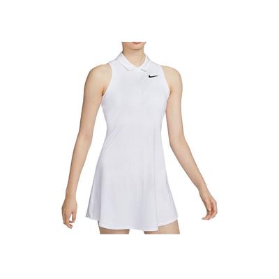 Comfortable Breathable Simple Sports Casual Sleeveless Dress Women Dresses White CV4838-100