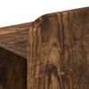 Bed Frame with Storage Space Smoked Oak 90 x 190 cm