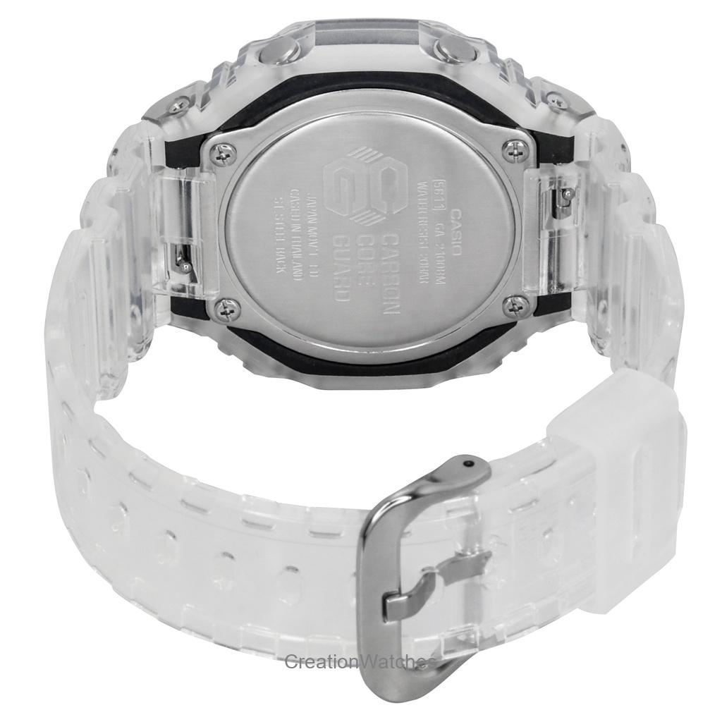 Casio G-Shock Analog Digital Resin Strap Bronze Dial Quartz GA-2100BM-7A5 200M Unisex Watch