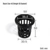 40 Series Deep Hydroponic Planting Basket for Vegetables and Flowers - Enhanced Root Support for Soilless Cultivation.