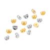200pcs/Lot Round Stainless Steel Earring Plugs Earring Back Ear Stud Back Ear Stopper for DIY Jewelry Making Finding Wholesale