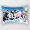 Bangtan Boys Kpop Bts Print Pillowcase Cover Bed Seat Square Pillow Home Cover