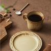 OLOEY Retro Coffee Cup and Saucer Set