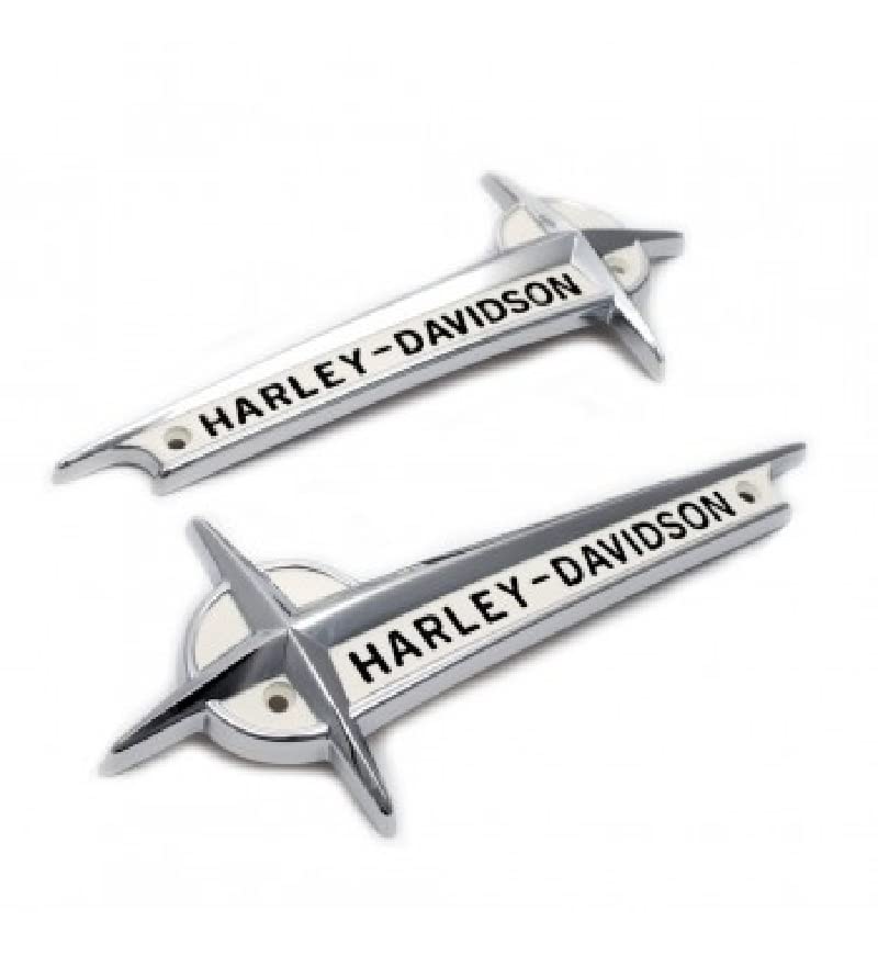 Fuel Tank Nameplate FL Model Harley-Davidson '61-62 61776-61T