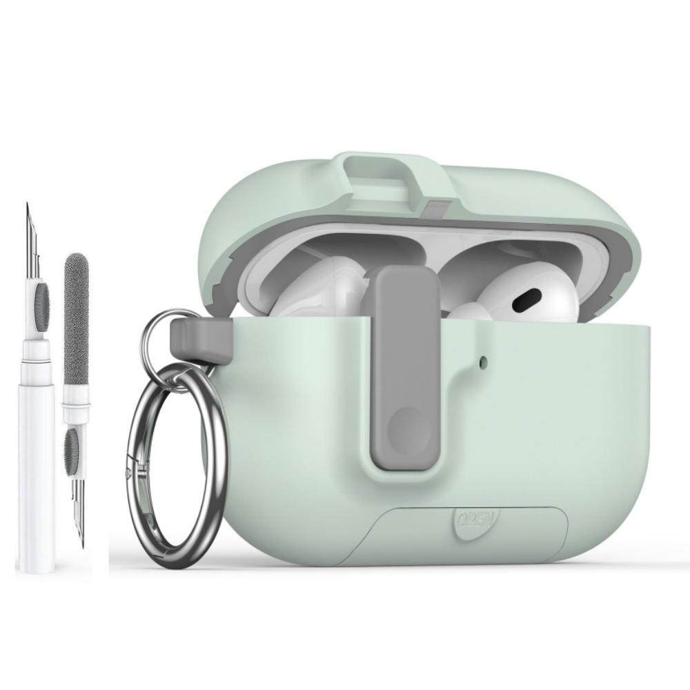 for AirPods Pro 3 Case with Phone Holder For AirPods Pro 3 Case Automatic Magnetic Lock with Cleaning Kit Case for AirPods Pro 3