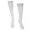 Japan Style High School Student Stockings Long Socks Solid Black White Summer Thin Woman Socks Jk Costumes Girls Knee High Socks