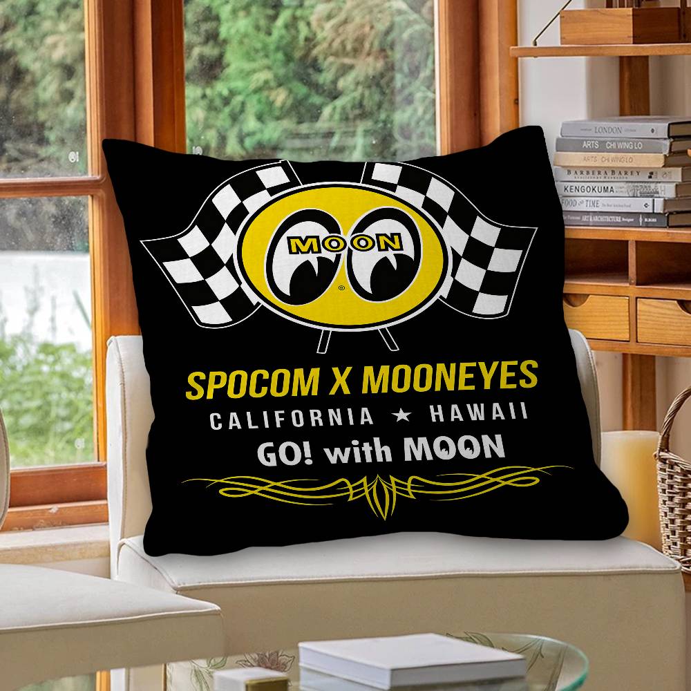 M-Mooneyes Pillow Gifts Home Office Furnishings Bedroom Sofa Car Cushion Cover case 45x45cm