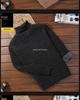 Men's Thick Velvet Chenille High Neck Sweater - Trendy, Loose Fit, Warm Solid Color Knit for Autumn/Winter