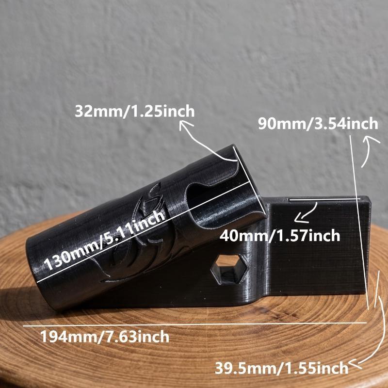 Portable Fishing Rod Holder Belt Mounted Rod Support Bracket Wear Resistant Outdoor Hand Free Fishing Accessory