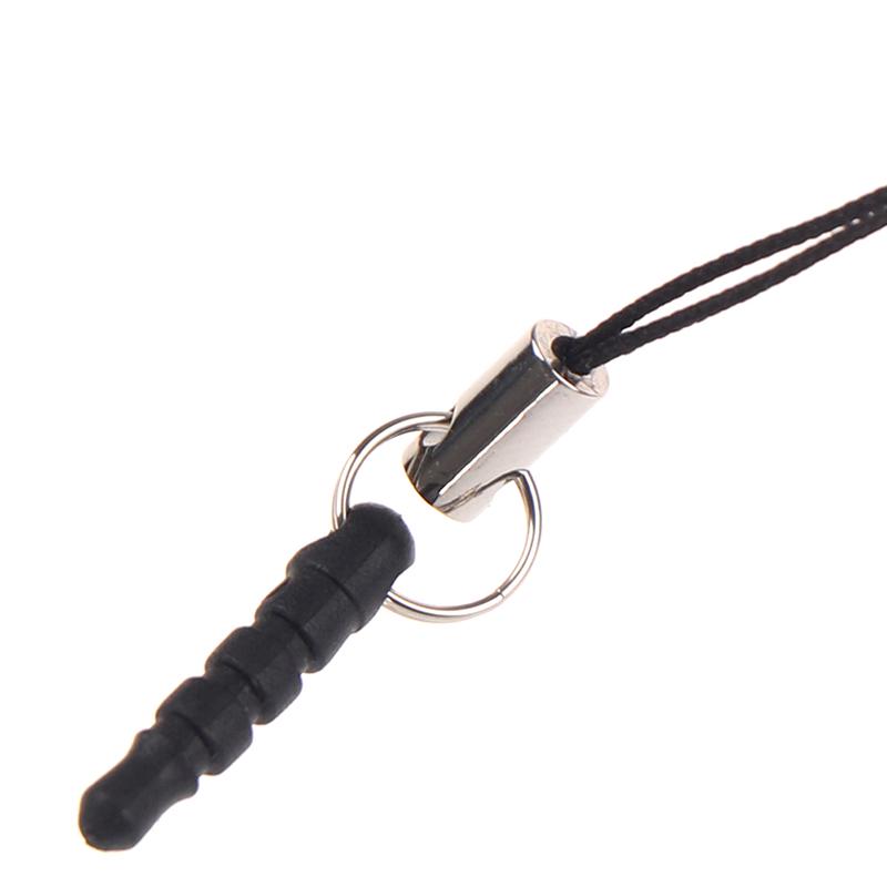 5Pcs Resistive Touch Screen Stylus Hard Tip Pen With Dust Plug Rope For Pos Mp4