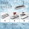 18 Slot Ice Cube Tray Stainless Steel Ice Cube Maker Practical Ice Cubes Mold  Drinking