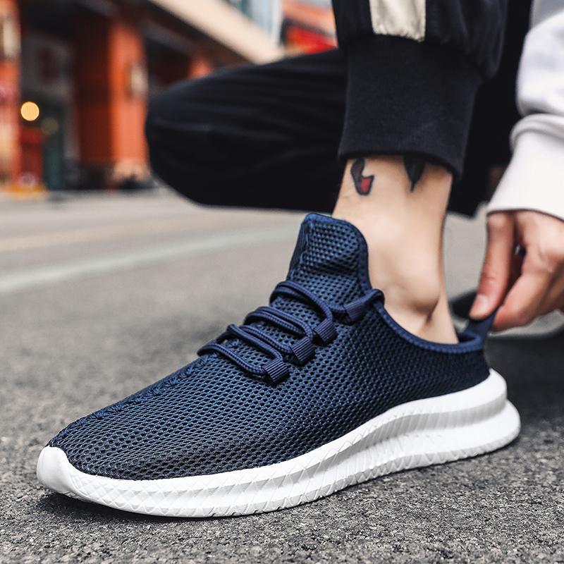 Slip-On Open Back Sandals for Men and Women - Breathable Mesh Summer Slide Shoes with Flat Sole, Lightweight Outdoor Casual Wear