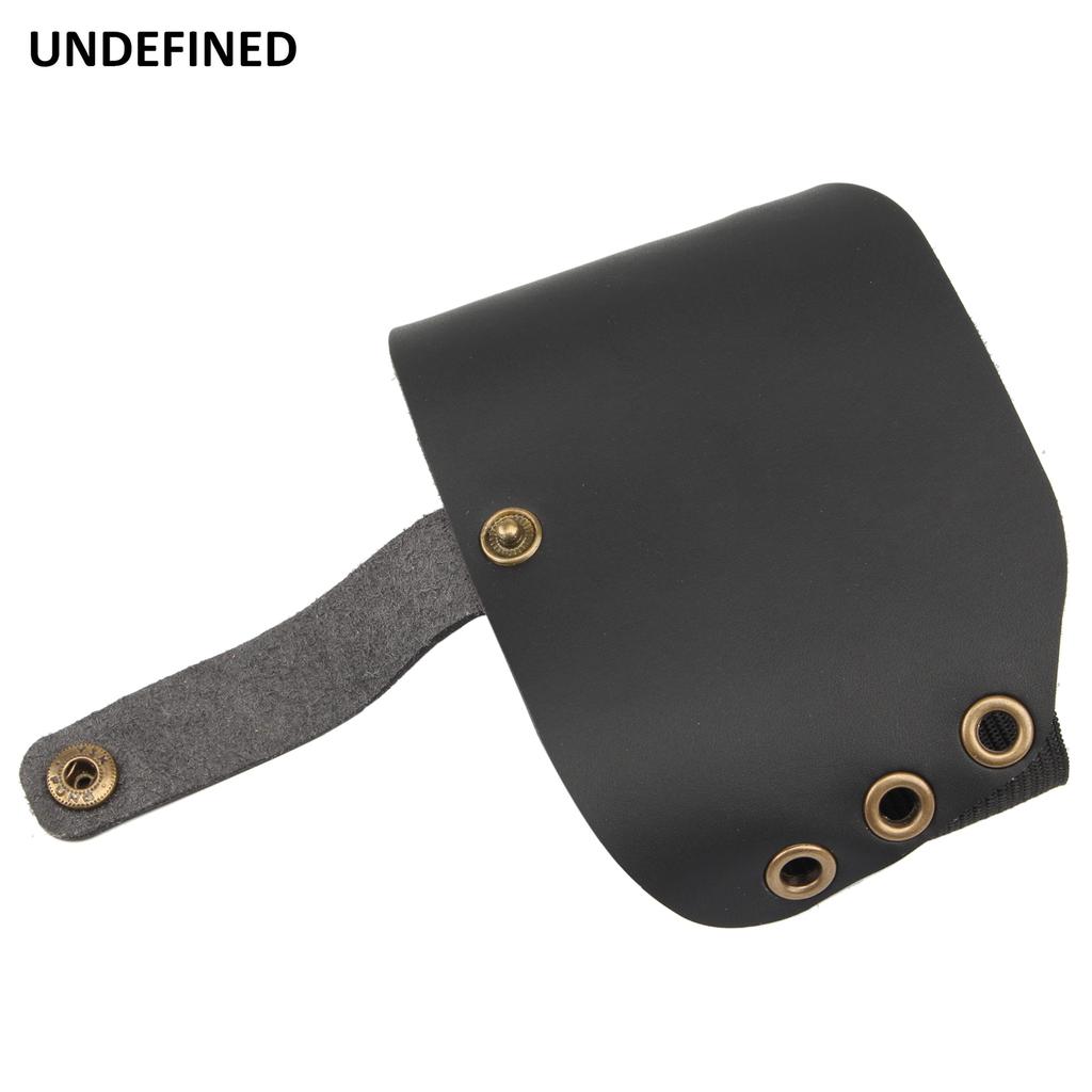 Motorradschuhe Schutzausrüstung Schaltpad Leder Anti-Rutsch-Sockenstiefelabdeckung Schalthebelschützer für Motocross-Rennrad Universal