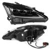 Full LED Projector Dynamic Headlights Clear Lens Fit for IS250 IS350 ISF 2006-2013 RHD