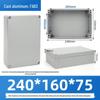 Outdoor Waterproof Die-Cast Aluminum Junction Box with Sealed Push Button Switch