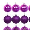 36Pcs Christmas Balls Ornaments Hanging 6cm Shatterproof Tree for Wedding