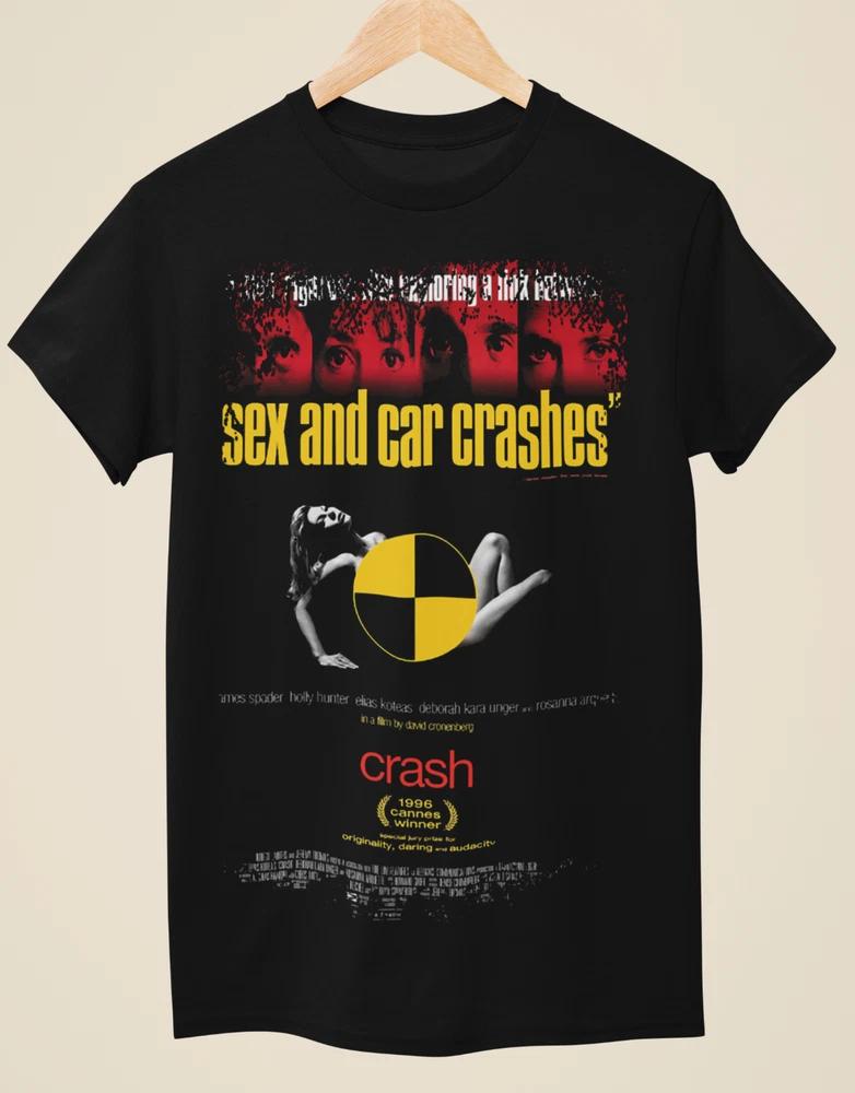 Crash Movie Poster Inspired Unisex Black TShirt S