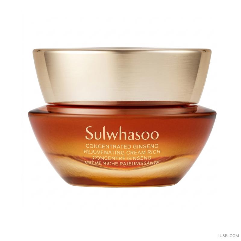 Sulwhasoo Concentrated Ginseng Rejuvenating Cream Rich 30ml (+Free gift)