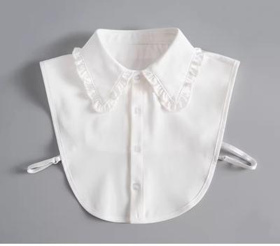 Fashion White Fake Collar for Women Versatile Age Reduction Detachable Collar Fake Girls Ladies False Blouse Collar