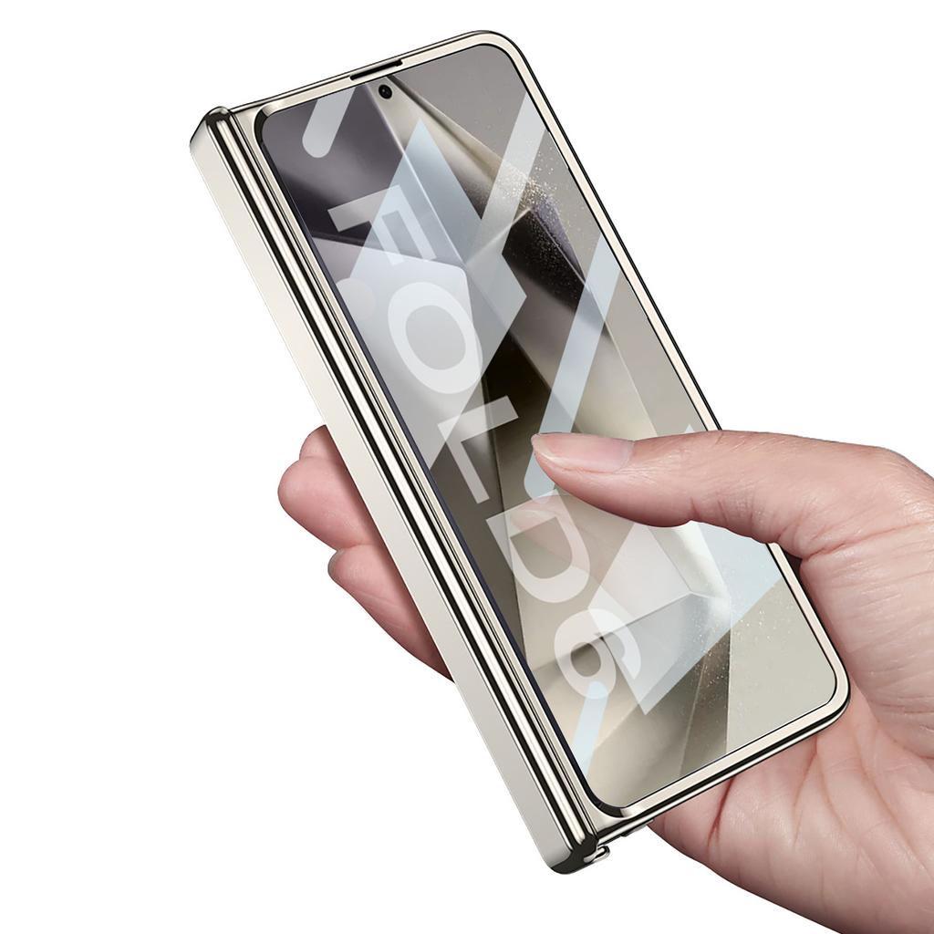 Samsung Fold6 Mobile Phone Case Folding Screen Film Magnetic Absorption Axis Phantom Transparent 5G Anti Fall Ultra Thin Fashion