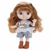 28cm 1/6 Scale Multi Joint Doll 19 Joints Movable Cute Emoticon Doll  Birthday Gifts