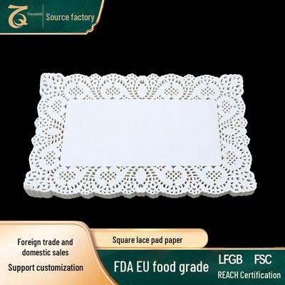 Lace Paper Flower Base: Greaseproof Coasters, Snack Pads, Baking and Placemats