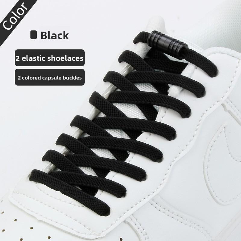 Obuv Příslušenství Barevné Elastické Tkaničky Tkaničky Bez Vázání Líní Buckles na Tkaničky