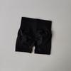 Fashion Peach Hip Lifting Sport Shorts Women's High Waist Abdominal-Shaping Slimming Running Training Hip-Showing Quick-Drying Three-Point Tights