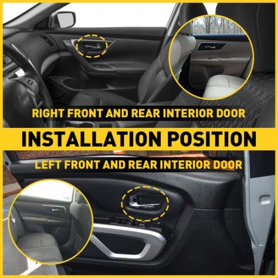 Left/Right Ide Interior Door Handle For Nissan 80670-3TA0D 80671-3TA0D