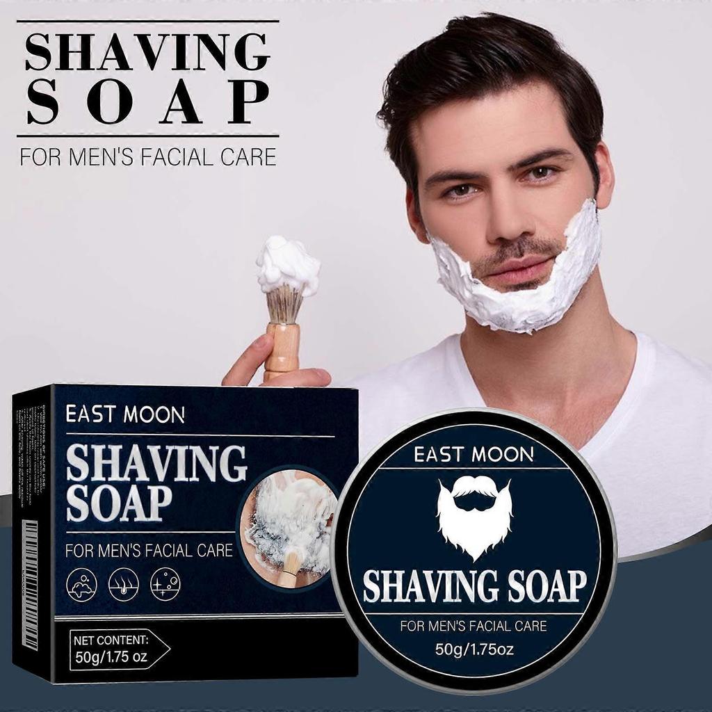 Men's Shaving Soap Contains Sodium Palmitate And Glycerin