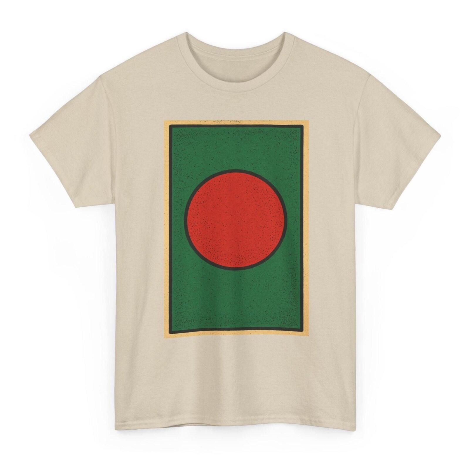 Bangladesh Flag T-Shirt | Retro Bangladeshi Pride Tee | South Asia Heritage Shirt 2XL