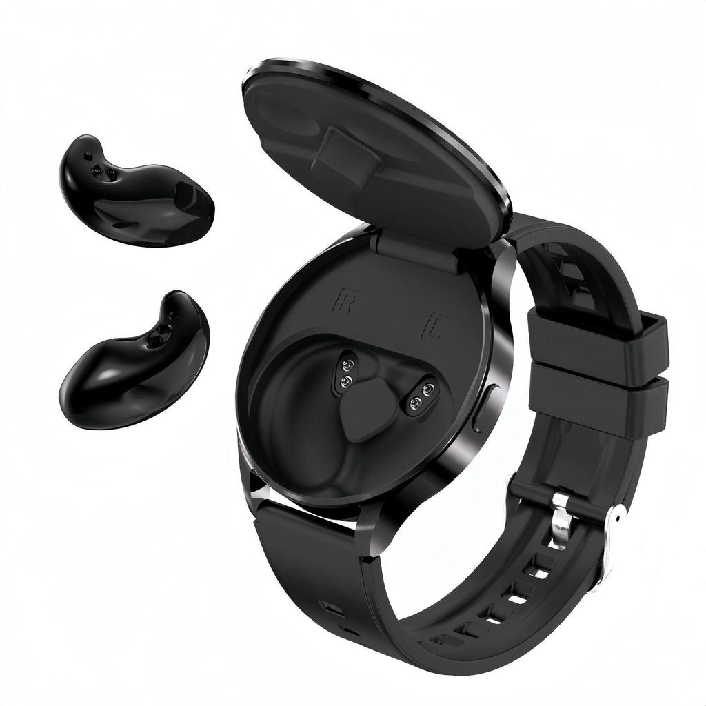 Fava Bean X10PRO Earbuds & Smartwatch Combo - 1.46'' Screen, TWS, No Ear Pressure for Sleep