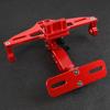 2012-2024 For BAJAJ PULSAR  n160 n250 rs200 ns200 200NS Pulsar 125 150 180 200 License Plate Holder Frame Bracket LED Light