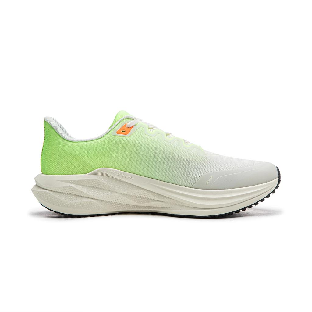 Li Ning Running Shoes Men's Low Top Ivory/Fluorescent Ice Yellow ARBW009-7