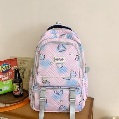 Selling Girl Backpack Nylon Fabric Cute Style Girl Backpack High-quality Versatile School Commuting Bag