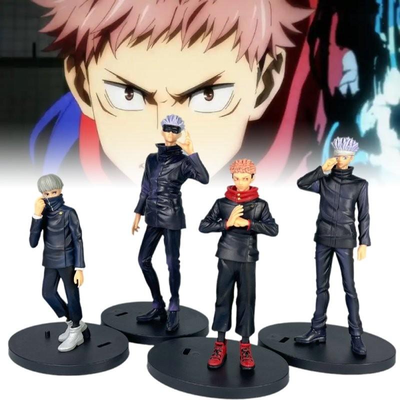 Kaisen Satoru Jujutsu Gojo Itadori Yuji Inumaki Toge Pvc Toy Model Xmas Gift