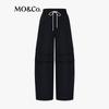 MO&Co. High-Waist Straight Leg Trousers