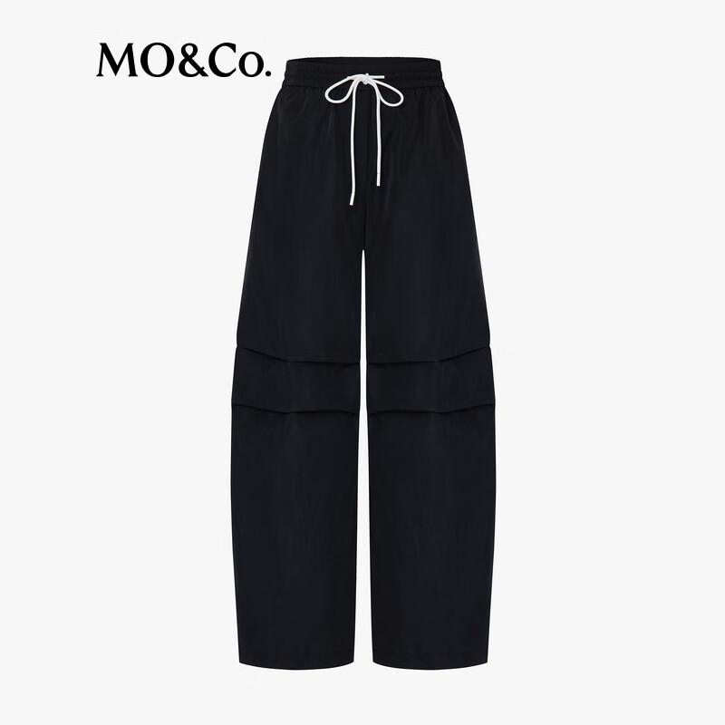 MO&Co. High-Waist Straight Leg Trousers