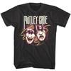 Motley Crue Theater of Pain Drama Masks Men's T Shirt Heavy Metal Rock Concert
