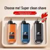 Electric Nose Hair Trimmer with Digital Display for Men - Portable Nose Hair Clipper Scissors and Shaver
