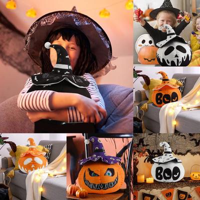Halloween Pillow Cute Halloween Plush Toy Family Party Decoration Plush Toy Pillow Halloween Party Decoration Pillow