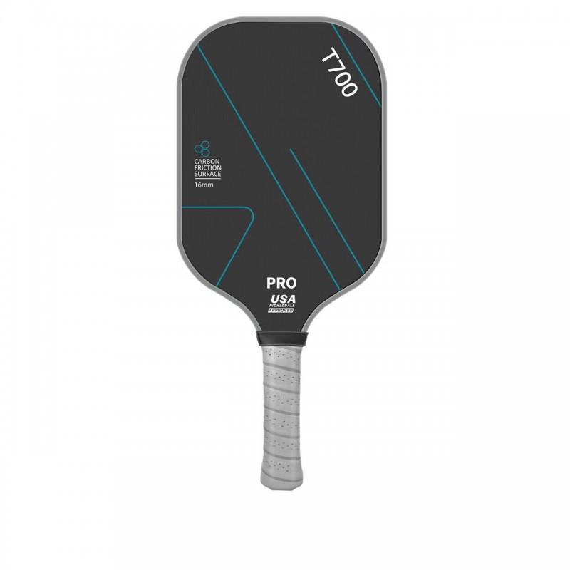 Pickleball Paddle Set Carbon Fiber T700 Textured Surface Kids Beginner Racket Full