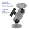 Universal Kayak Holder Fish Finder Mount Boat Rotating Bracket Kayaking Supporter Mounting Plate
