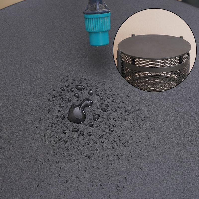 Rotations-Ablageregal für die Küche, mehrschichtig, zum Sparen von Obst und Gemüse, runder Geschirrkorb, zylindrischer Stauraum, Organisation