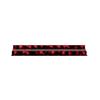 1/4Pcs American Mahjong Rack with Pusher, Non-slip Acrylic Mah Jongg Tile Holder & Pusher Bar, Mahjong Accessories for Home & Party Play