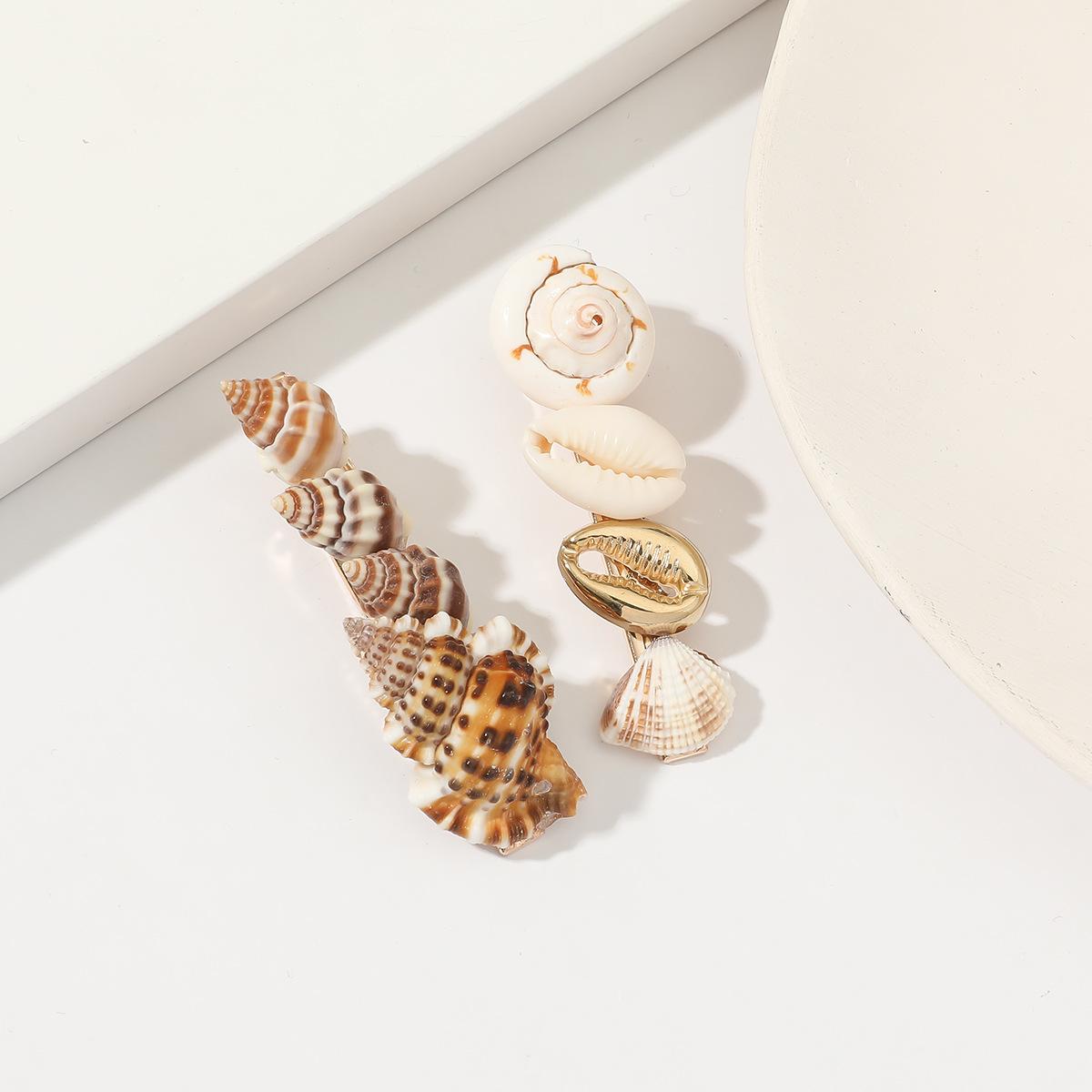 

Pinkdudu Популярная заколка для волос «сделай сам» из натуральной ракушки, модные минималистичные заколки для волос в стиле бохо для женщин, ювелирные изделия, подарки PD1827 B