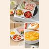 Aluminum Alloy 3 In 1 Nonstick Cookware Eggs Frying Pan For Fast Breakfast Cooking with Ergonomic Heat Resistant Grip