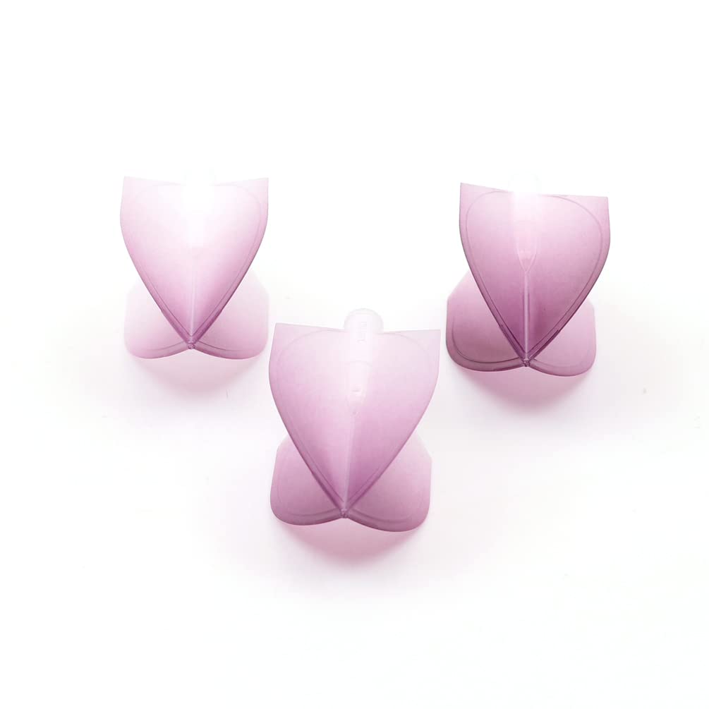 CUESOUL TERO System AK4 Shield with Gradient Dart Flights, Big Wing Shape, Light Purple (CS-AK4+4DPJB)