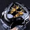 Fashion brand watches men's hollow mechanical watches tourbillon automatic mechanical watch collection