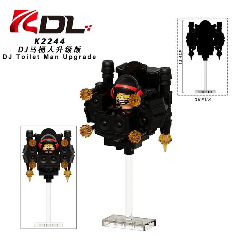 Duchess Toilet Man New Gman5.0 Blocks Female Special Forces Bricks For Toys Gifts Action Figures Building Blocks For Children